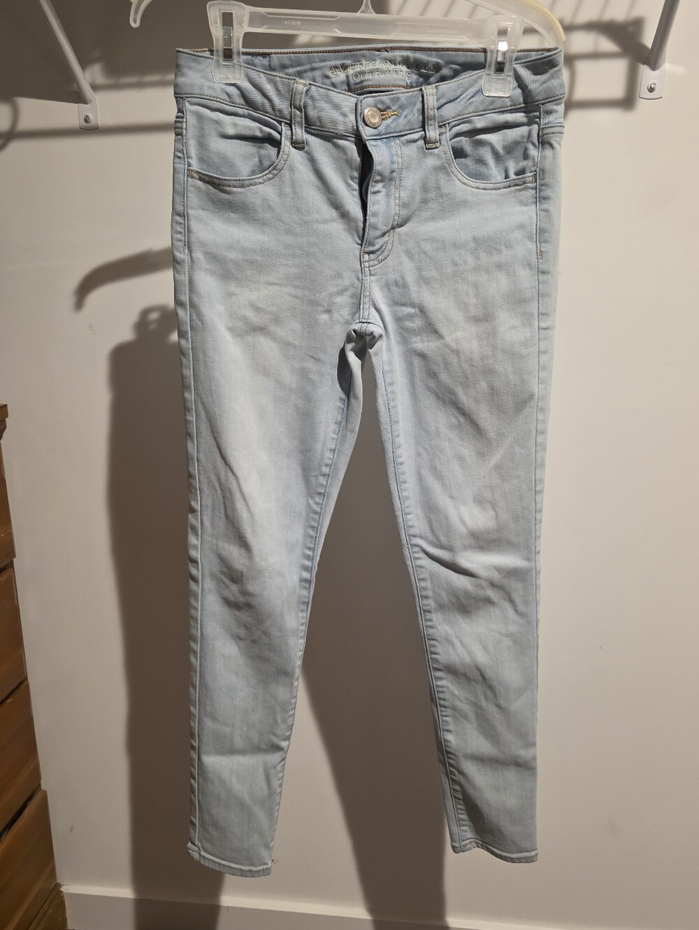 American Eagle Outfitters Light Blue Skinny Jeans